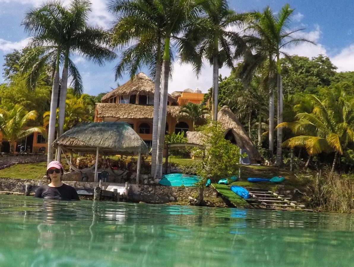 Agave-Blue Hotel Bacalar Ngoại thất bức ảnh